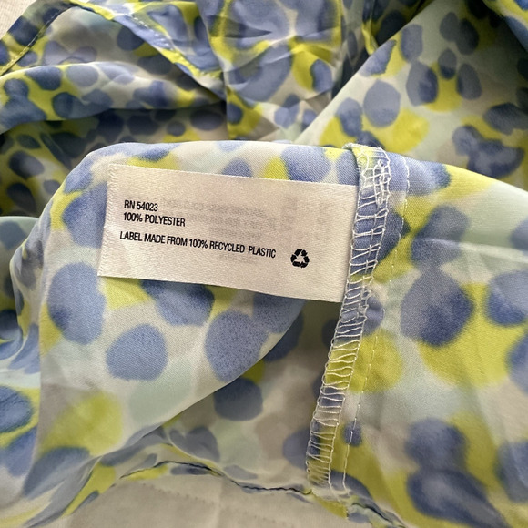 GAP MATERNITY Womens Dress XS Blue Green Summer Sundress Lightweight Preppy - Picture 6 of 11